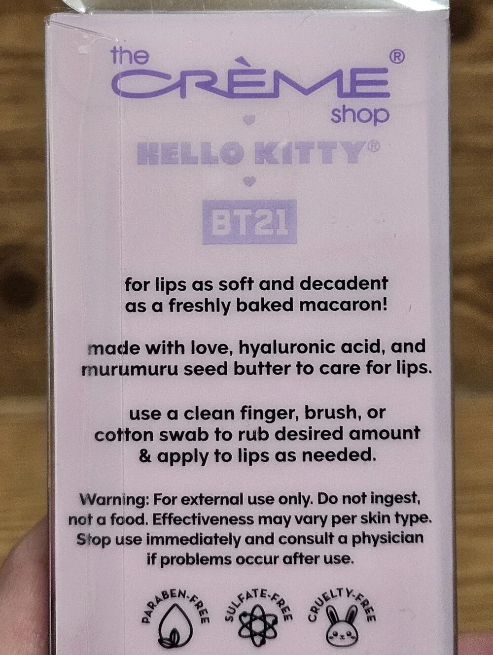 Hello Kitty Creme Shop Macaron Lip Duo Set